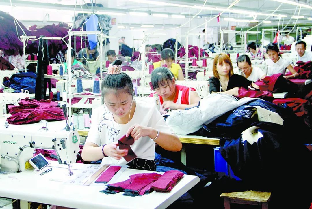 于都县纺织服装产业焕发新活力